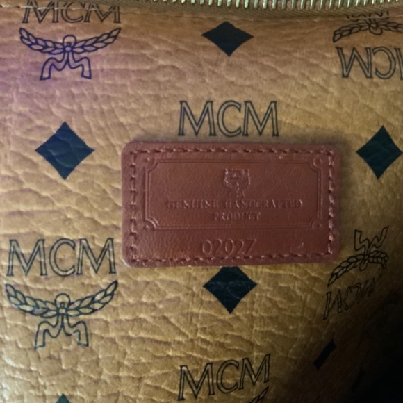Authentic MCM tote